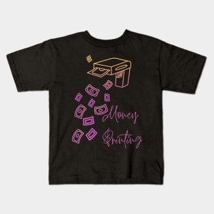 Money Printing Kids T-Shirt